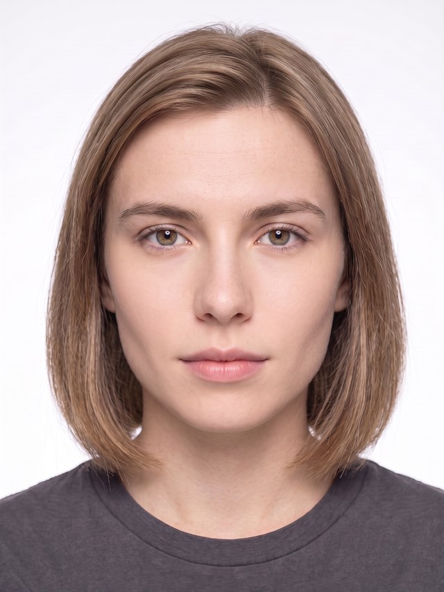 Example blended face